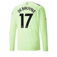 Dres Manchester City Kevin De Bruyne #17 Rezervni 2022-23 Dugi Rukav